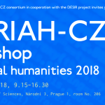 DARIAH-CZ Workshop on Digital Humanities 2018